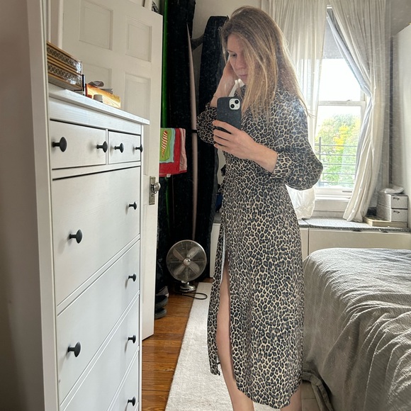 Never fully dressed leopard dress Size 6 - Picture 3 of 8